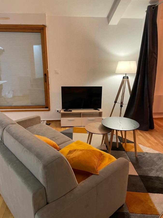 Grand Studio, Belle Terrasse Avec Vue Nantes Exteriör bild
